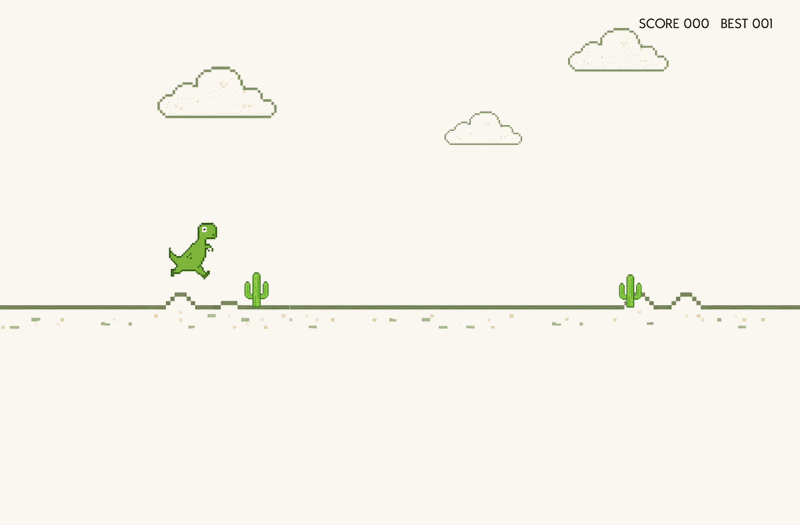 🦖 Playable Dinosaur Loading Screen gameplay preview