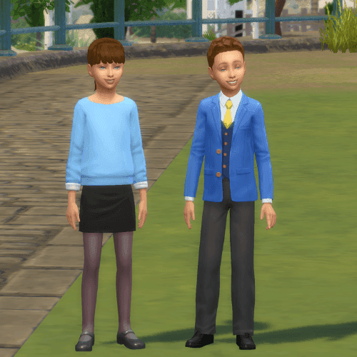 Children Wear School Uniform gameplay preview